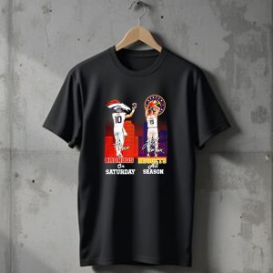 Denver Broncos Nix and Nuggets Jokic Sports Fan Gear T-Shirt