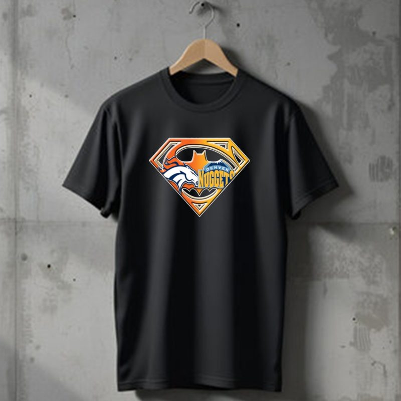 Denver Broncos Nuggets Super Bat 020 T Shirt 1 T Shirt 1
