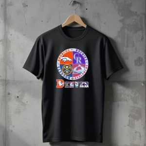 Denver Broncos Rockies Nuggets Avalanche T-Shirt
