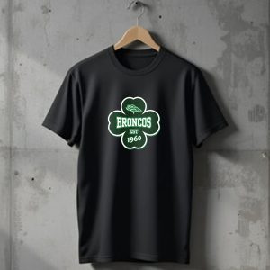 Denver Broncos Shamrock Est 1960 T-Shirt