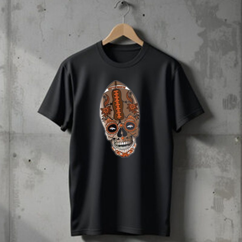 Denver Broncos Sugar Skull 97 01 Db T Shirt 1 T Shirt 1