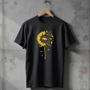 Denver Broncos Sunflower You Are My Sunshine T-Shirt