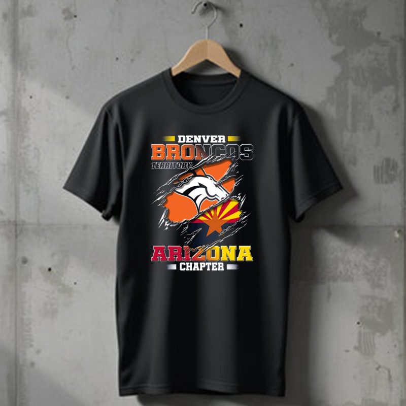 Denver Broncos Territory Arizona Chapter T Shirt 1 T Shirt 1