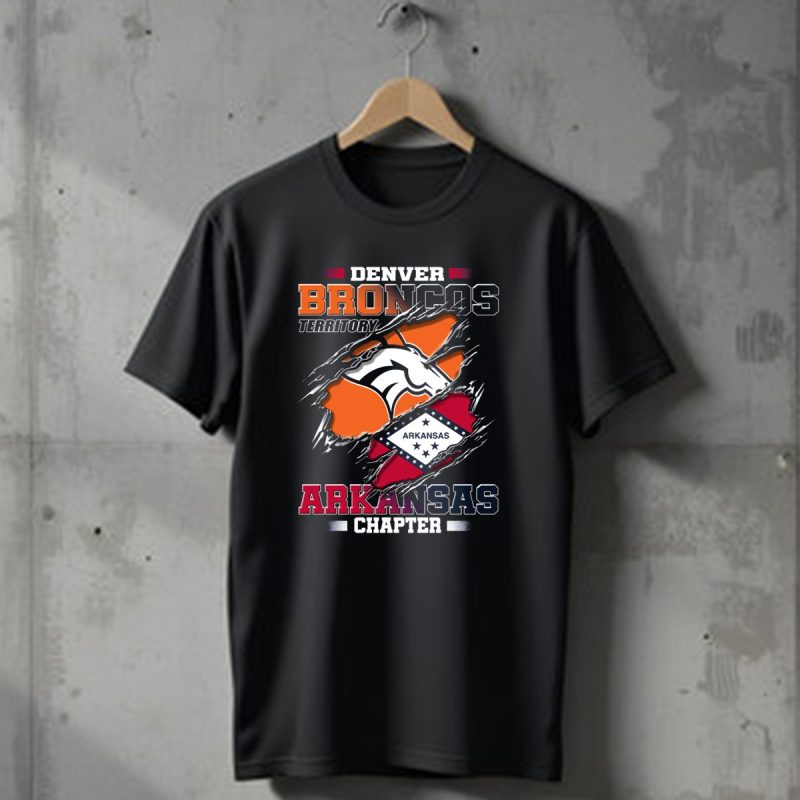 Denver Broncos Territory Arkansas Chapter T Shirt 1 T Shirt 1