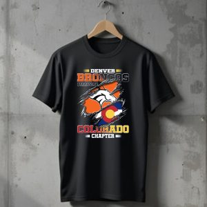 Denver Broncos Territory Colorado Chapter T-Shirt