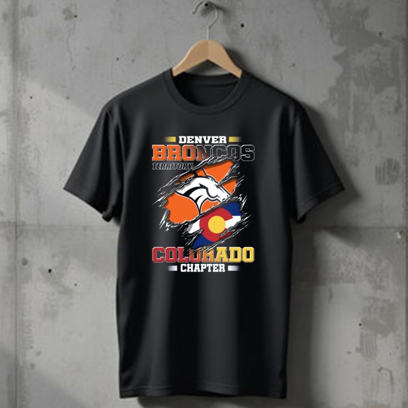 Denver Broncos Territory Colorado Chapter T Shirt 1 T Shirt 1