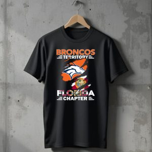 Denver Broncos Territory Florida Chapter Fan Club T-Shirt