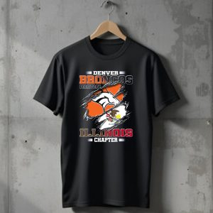 Denver Broncos Territory Illinois Chapter T-Shirt