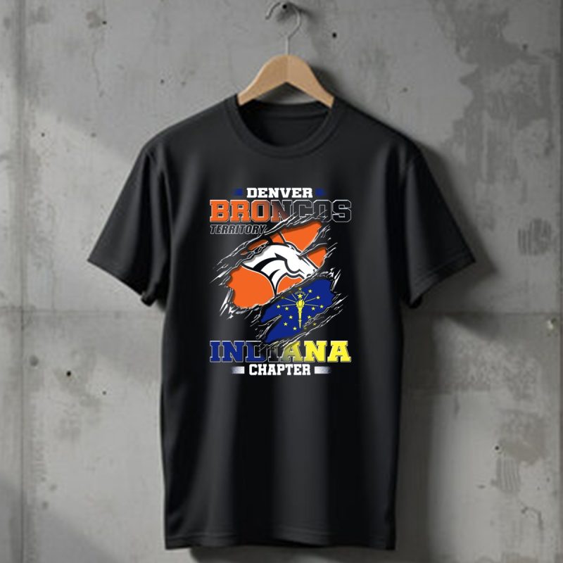Denver Broncos Territory Indiana Chapter T Shirt 1 T Shirt 1