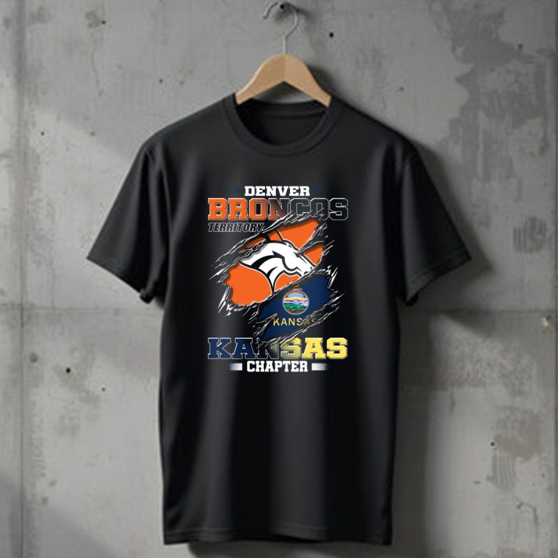Denver Broncos Territory Kansas Chapter T Shirt 1 T Shirt 1