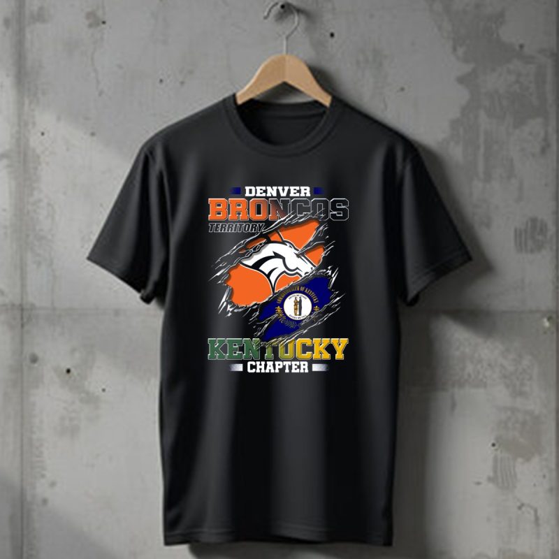 Denver Broncos Territory Kentucky Chapter T Shirt 1 T Shirt 1