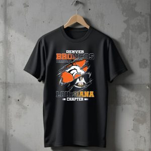 Denver Broncos Territory Louisiana Chapter T-Shirt