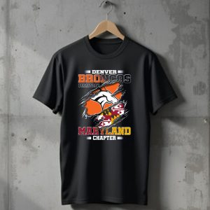 Denver Broncos Territory Maryland Chapter T-Shirt