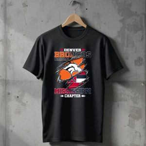 Denver Broncos Territory Mississippi Chapter T-Shirt