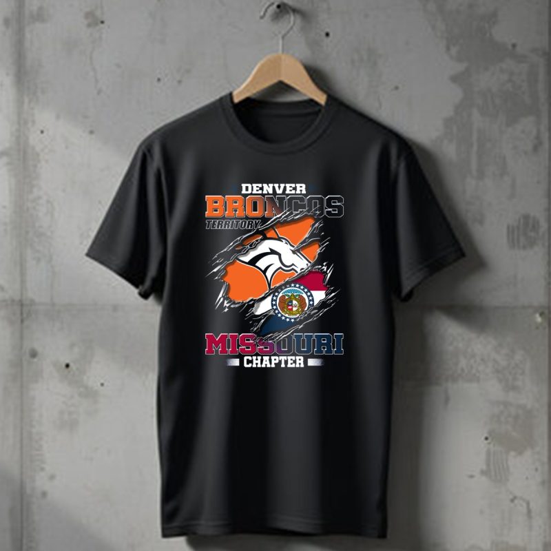 Denver Broncos Territory Missouri Chapter T Shirt 1 T Shirt 1