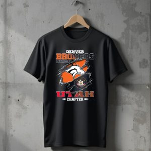Denver Broncos Territory Utah Chapter T-Shirt