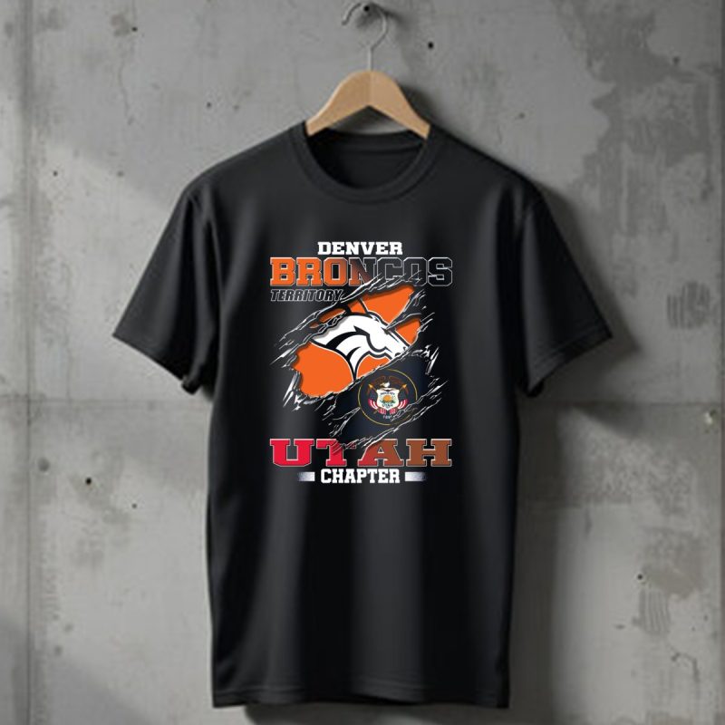 Denver Broncos Territory Utah Chapter T Shirt 1 T Shirt 1