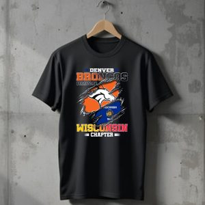 Denver Broncos Territory Wisconsin Chapter 1848 T-Shirt