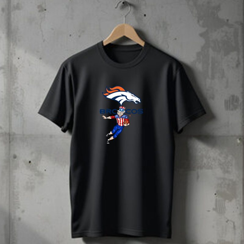 Denver Broncos Uncle Sam 4Th Of July Football Patriotic T Shirt 1 T Shirt 1