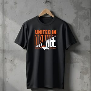 Denver Broncos United in Orange Football Hometown Collection Sweep T-Shirt