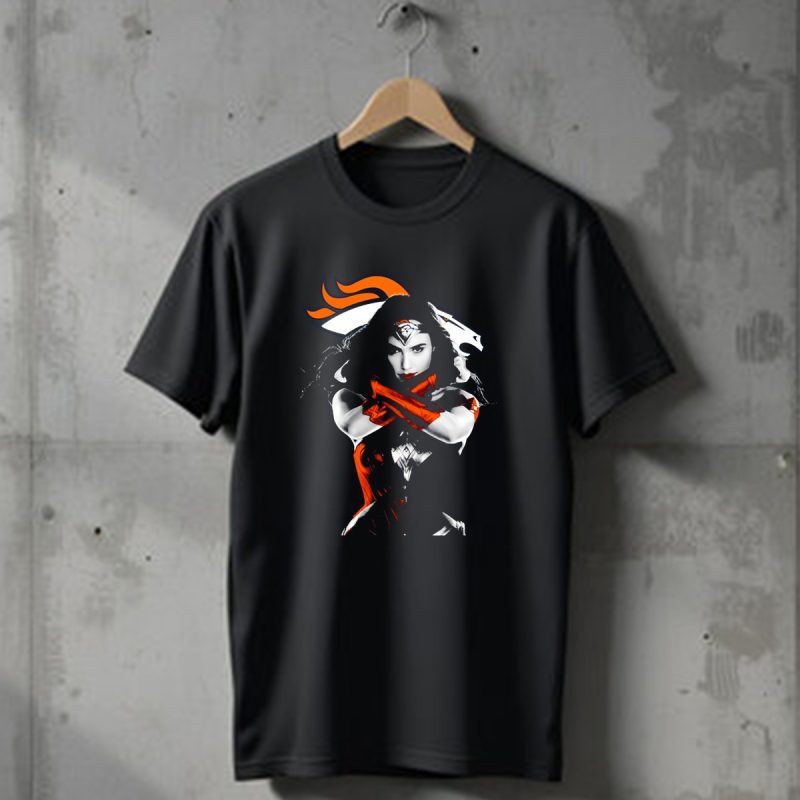 Denver Broncos Wonder Woman T Shirt 1 T Shirt 1