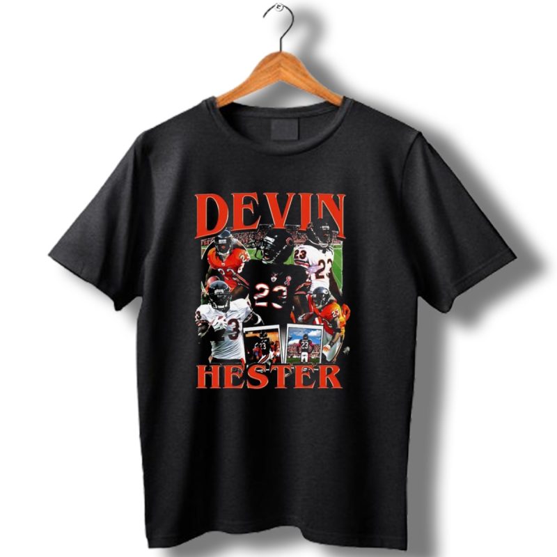 Devin Hester Chicago Bears Football 23 Nfl Legend T Shirt 1 T Shirt 1