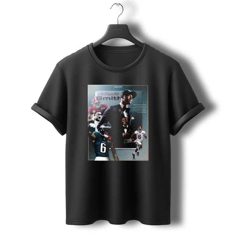Devonta Smith Alabama And Philadelphia Eagles Journey To Heisman Cfp National Championship T Shirt T Shirt 0 1