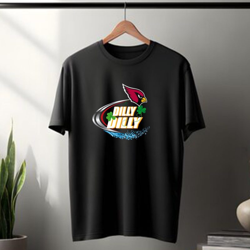Dilly Dilly Arizona Cardinals Shamrock Splash T Shirt 1 T Shirt 1