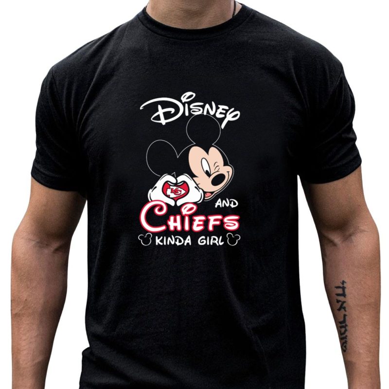 Disney And Chiefs Kinda Girl T Shirt T Shirt 1 1