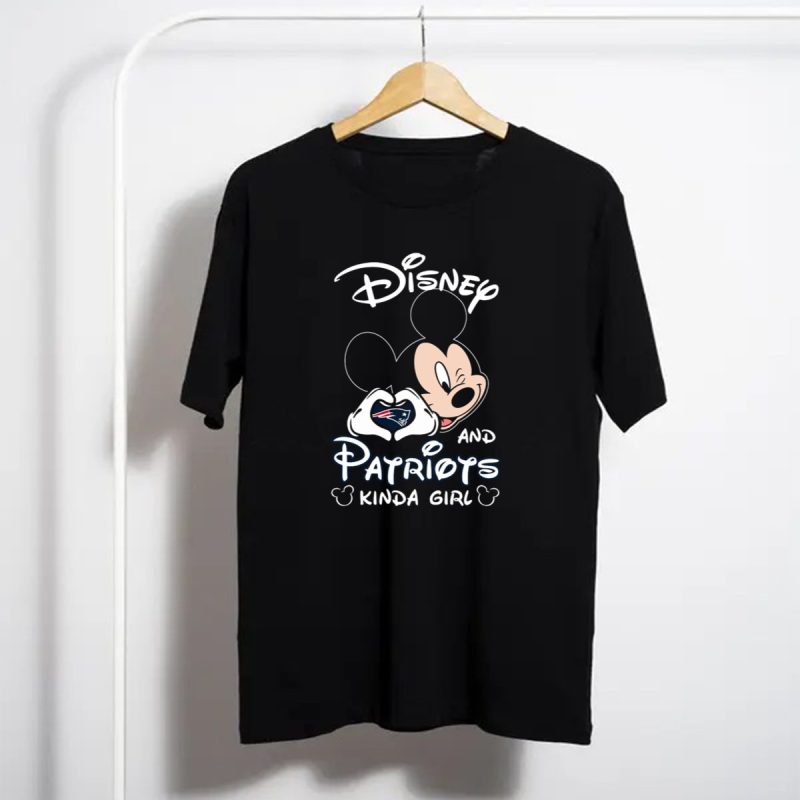 Disney And Patriots Kinda Girl Mickey T Shirt T Shirt 1