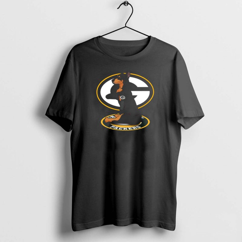 Dobermann Packers Dog Green Bay T Shirt 1 1 T Shirt 1 1 1