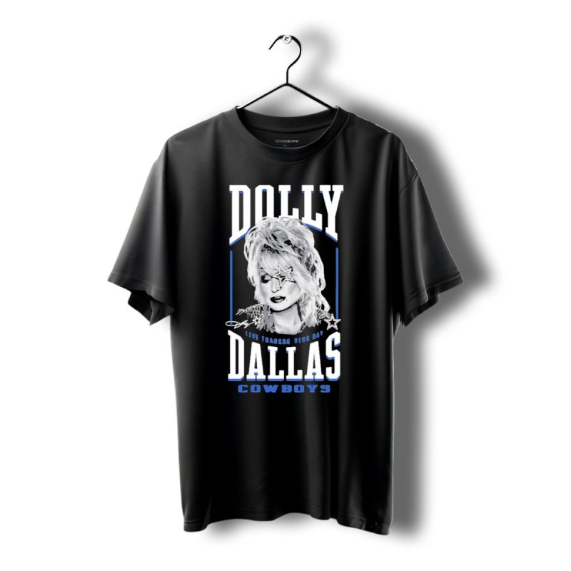 Dolly Parton Live Thanksgiving Day Dallas Cowboys T Shirt 1 T Shirt 1 1