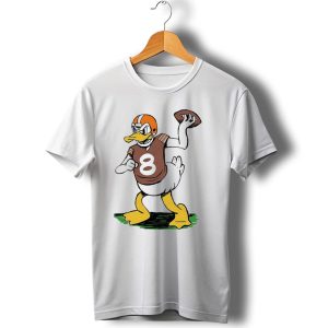 Duck Quarterback Number 8 Cleveland Browns Dillon Gabriel T-Shirt