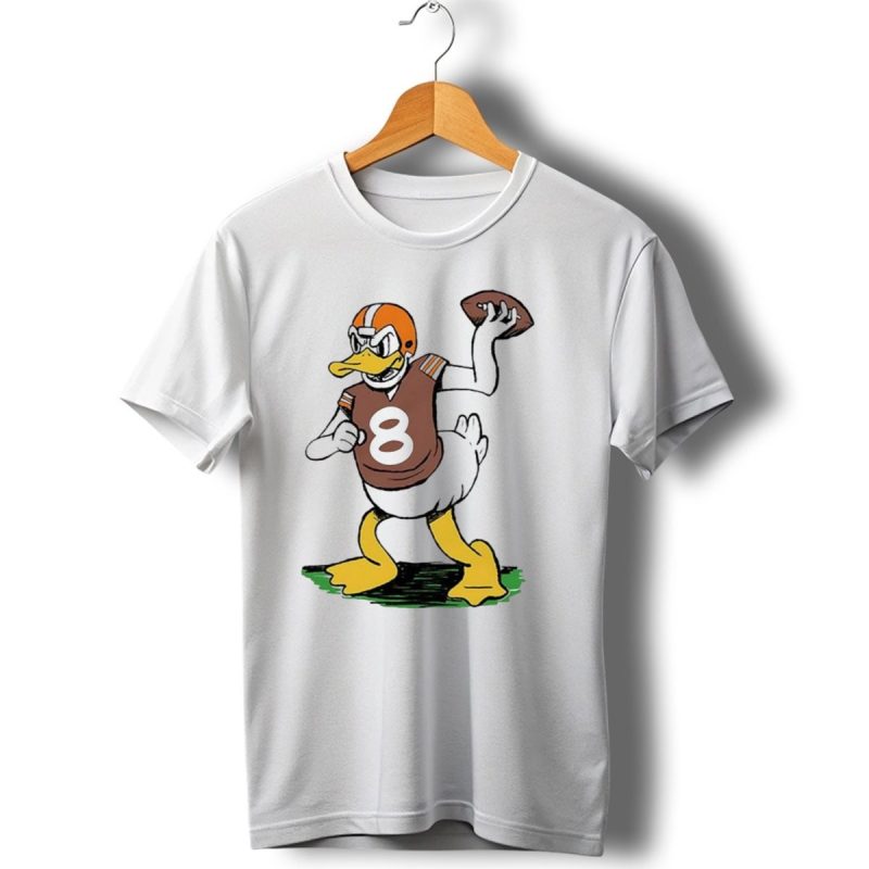 Duck Quarterback Number 8 Cleveland Browns Dillon Gabriel T Shirt 1 T Shirt 1