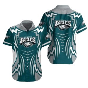 Philadelphia Eagles Dynamic Zigzag Hawaiian Shirt