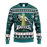 Eagle Grinch Santa Claus Funny Ugly Sweater