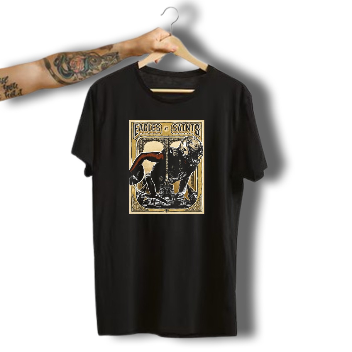 Eagles-At-Saints-Philadelphia-New-Orleans-Sep-22-2024-Noon-T-Shirt-1_t-shirt-3_4