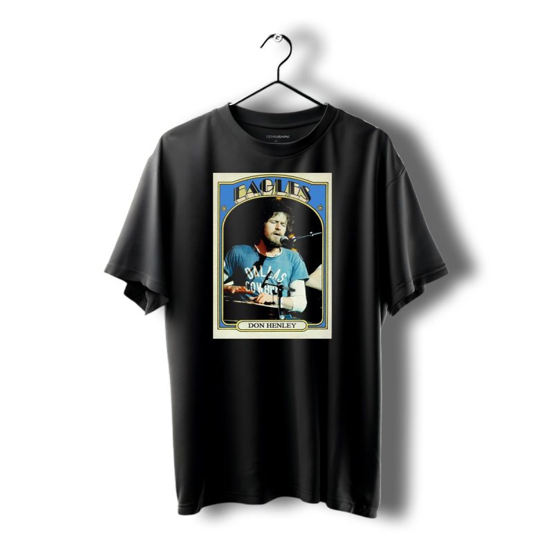 Eagles Don Henley Vintage Dallas Cowboys Card T Shirt 1 T Shirt 1 1