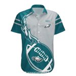 Philadelphia Eagles Football Flame Tribal Hawaiian Shirt
