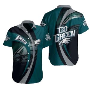 Philadelphia Eagles Eagles Rally Cry Go Green Hawaiian Shirt