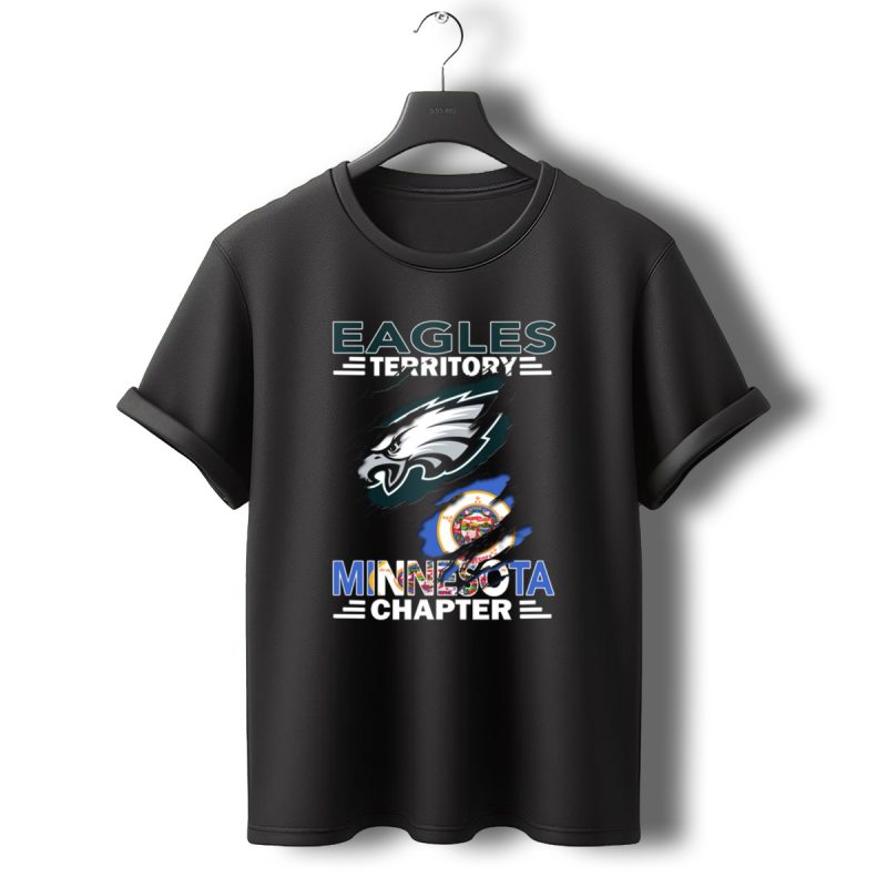 Eagles Territory Minnesota Chapter Fan Club T Shirt T Shirt 0 1