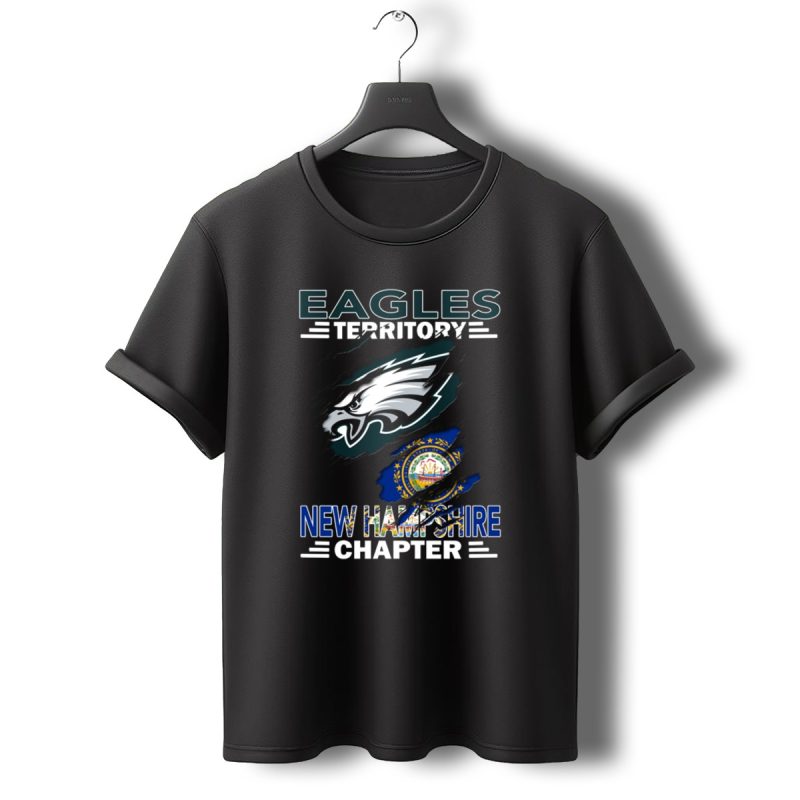 Eagles Territory New Hampshire Chapter Philadelphia Eagles T Shirt T Shirt 0 1
