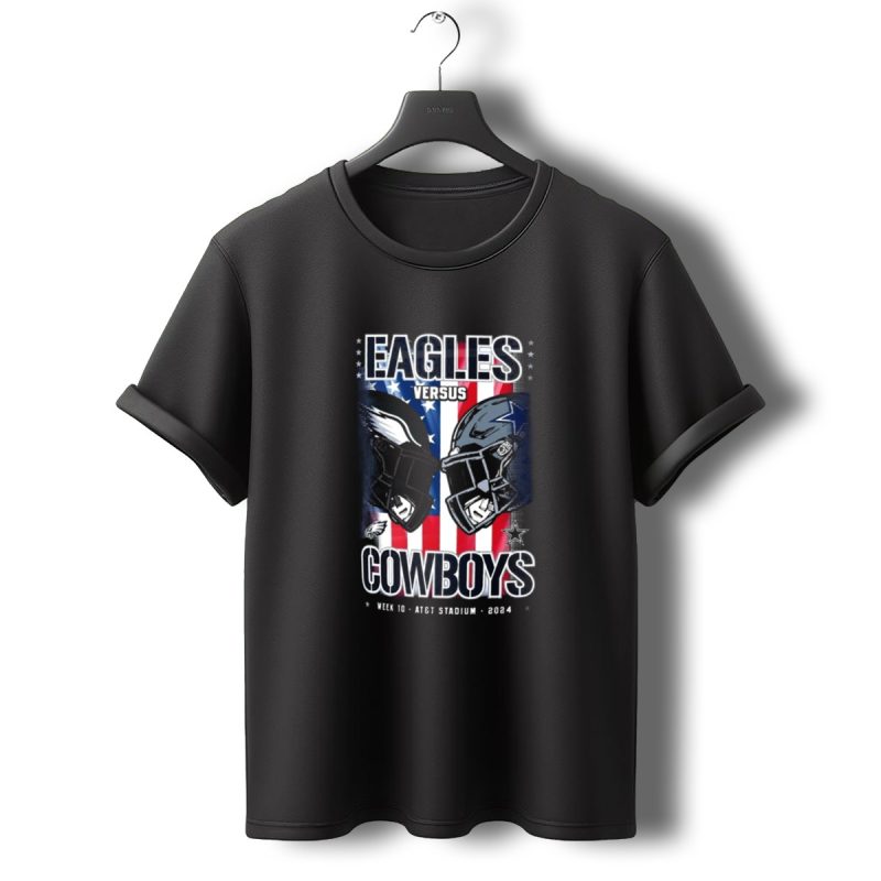Eagles Versus Cowboys Week 10 Att Stadium T Shirt T Shirt 0 1