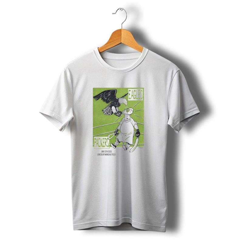 Eagles Vs Packers Jan 12Th 2025 Lincoln Financial Field T Shirt T Shirt 1 1 1