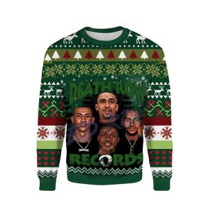 Eagles Deathrow Bootleg Style Ugly Sweater