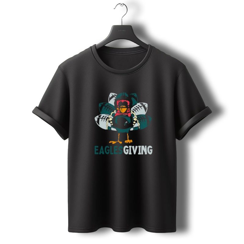 Eaglesgiving Turkey Philadelphia Eagles Thanksgiving T Shirt T Shirt 0 1