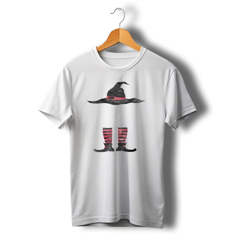 Eastern Washington Eagles Halloween Witch Hat And Striped Boots Team T Shirt T Shirt 1 1