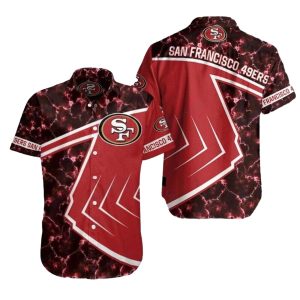 Electric Charge 49ers Thunder Play Hawaiian Shirt