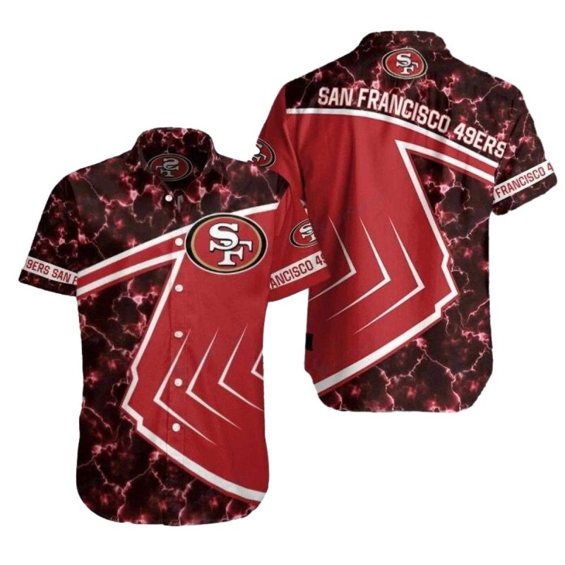 Electric Charge 49Ers Thunder Play Hawaiian Shirt 1