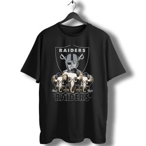 Elephan Xmas Raiders Football Fan T-Shirt